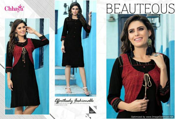 Chaaya-Breeza-Rayon-Kurti-With-Koti